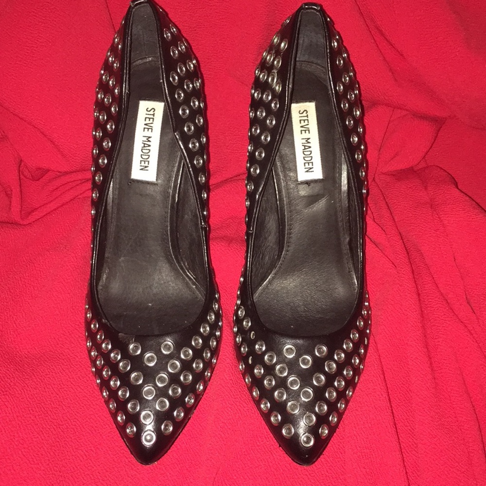 Steve Madden studded heels